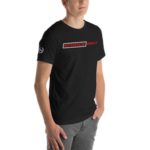 Load image into Gallery viewer, Black Rally Box Logo Tee