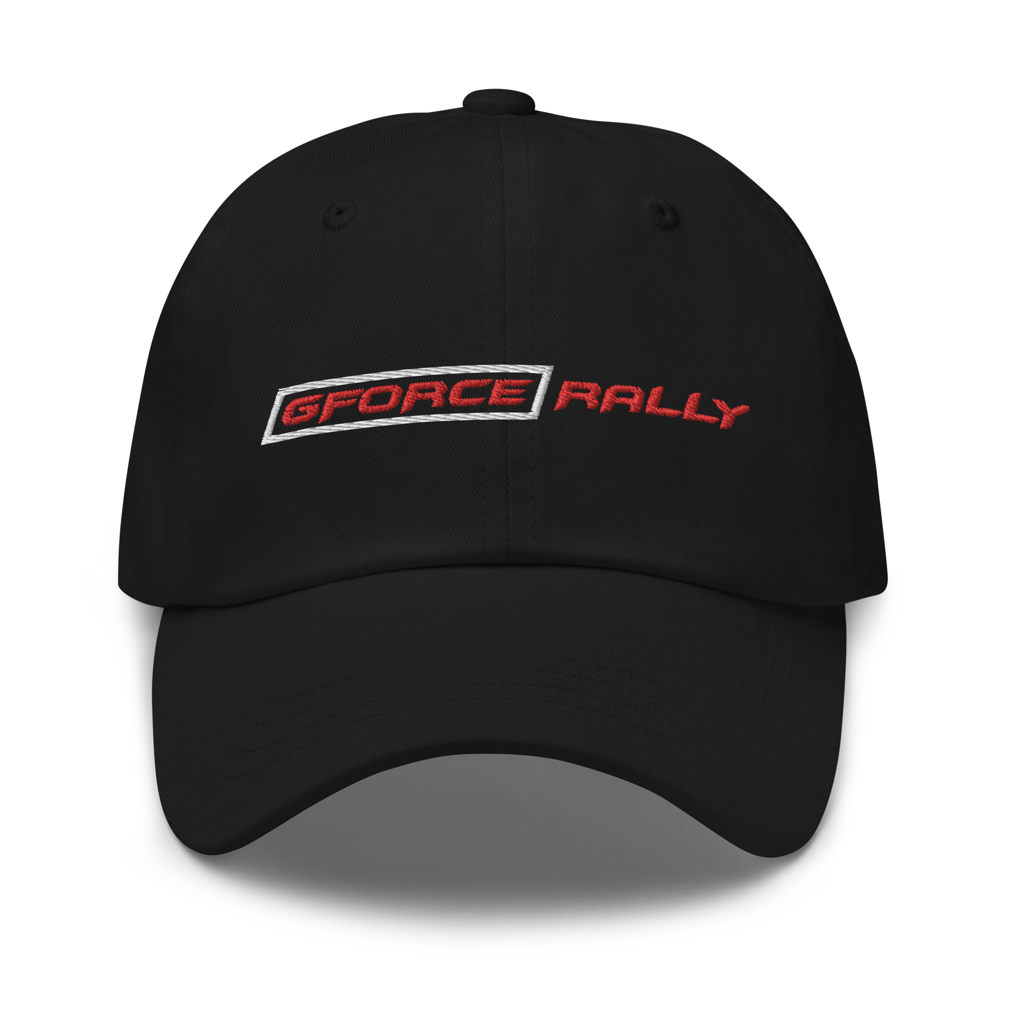 Black Rally Logo Dad hat