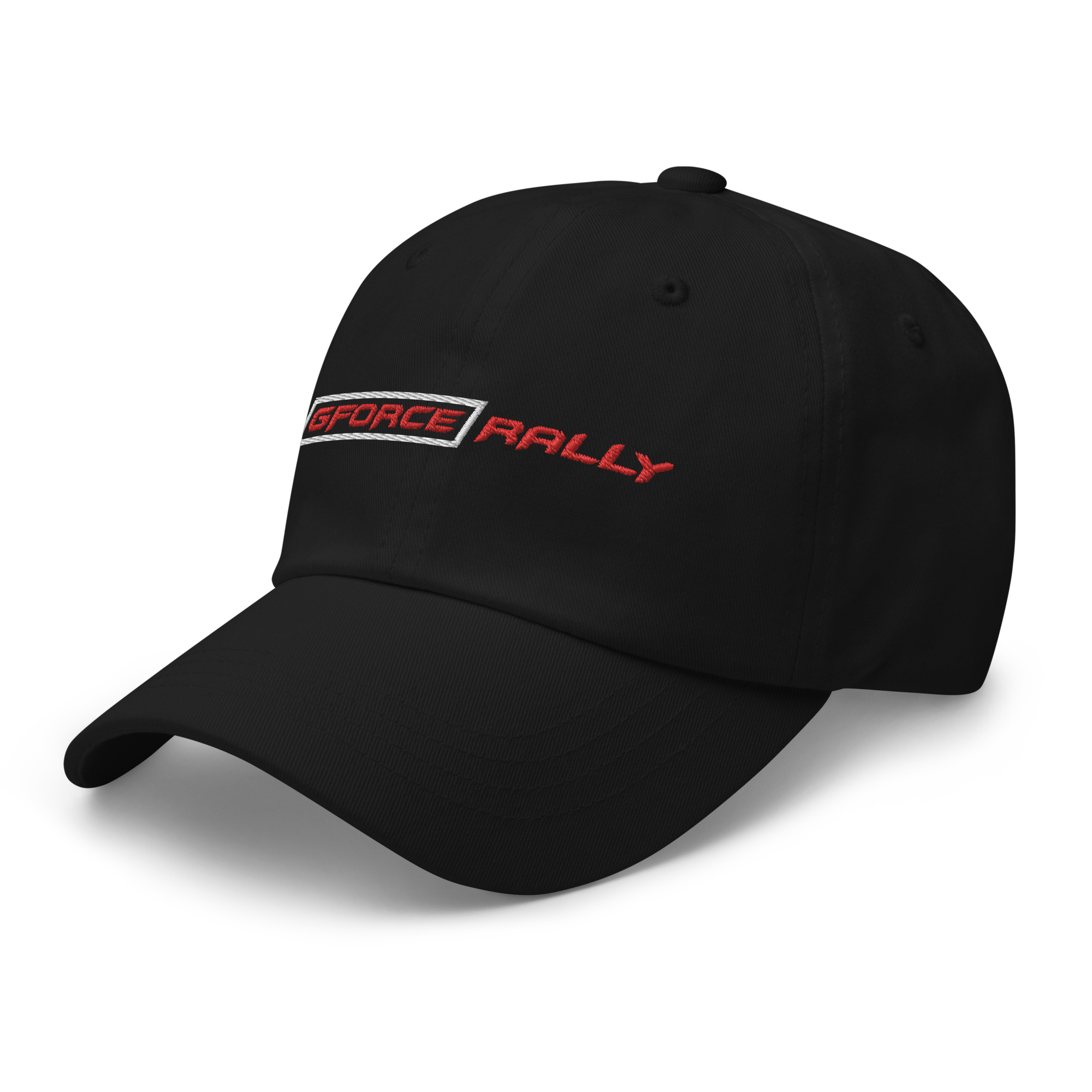 Black Rally Logo Dad hat