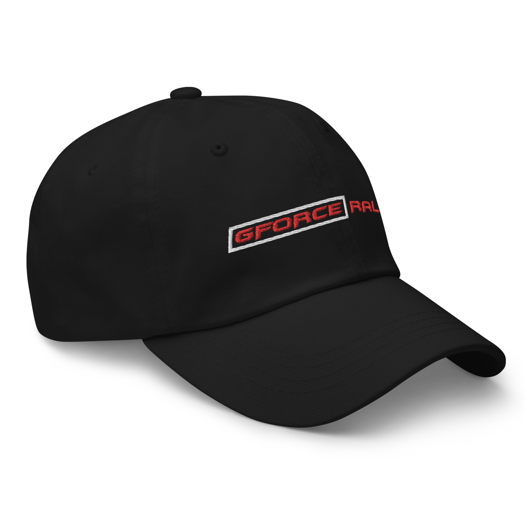 Black Rally Logo Dad hat
