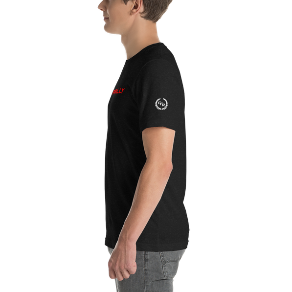 Black Rally Box Logo Tee