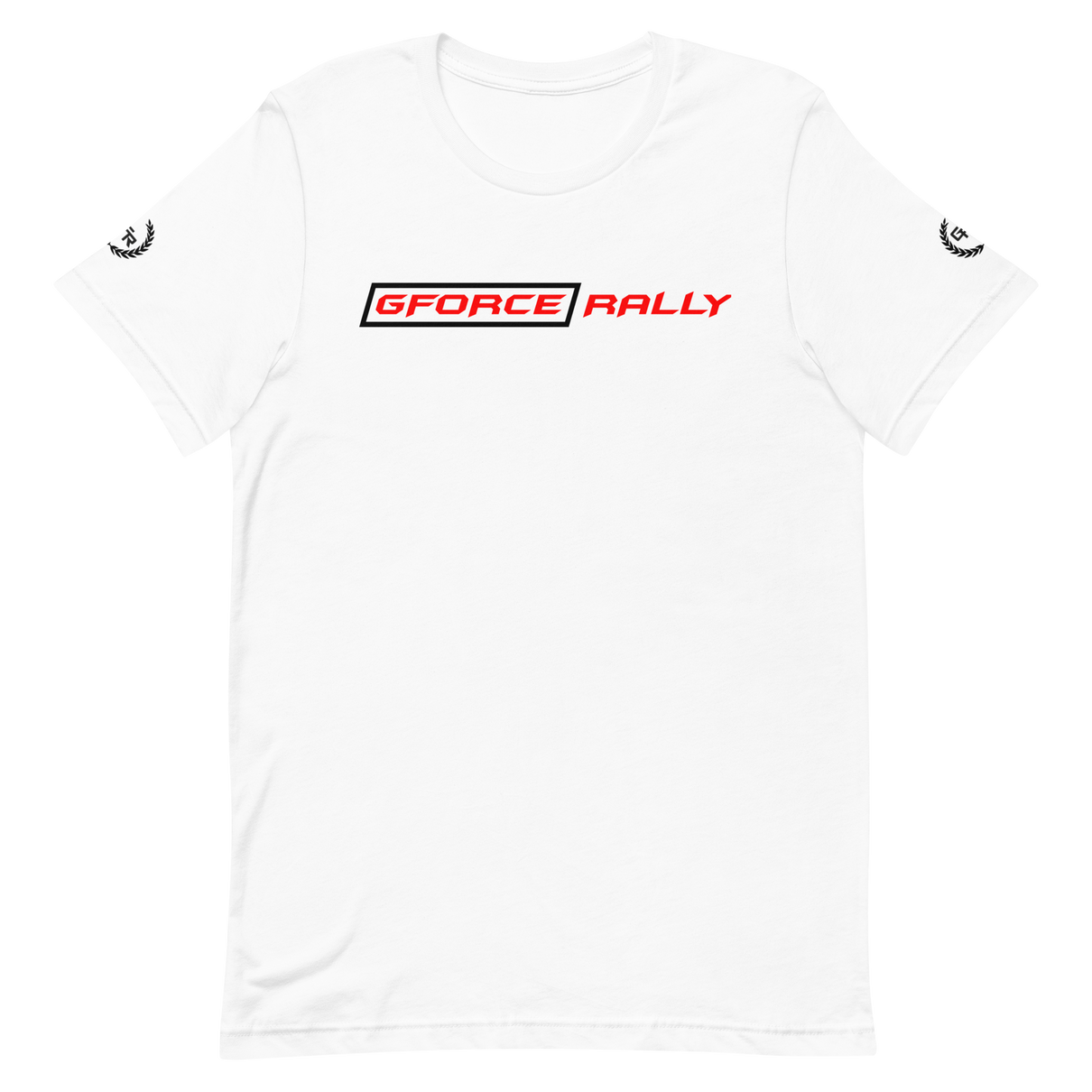 White Rally Box Logo Tee