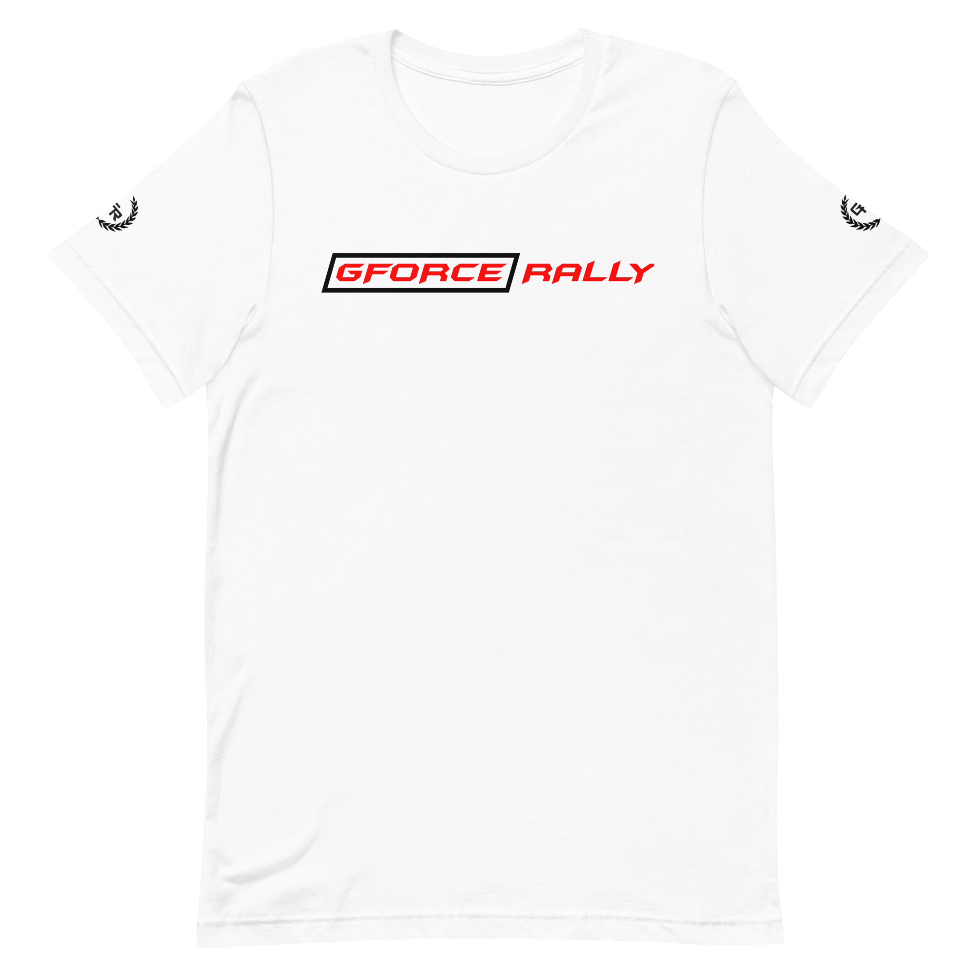 White Rally Box Logo Tee – G-Force Rally