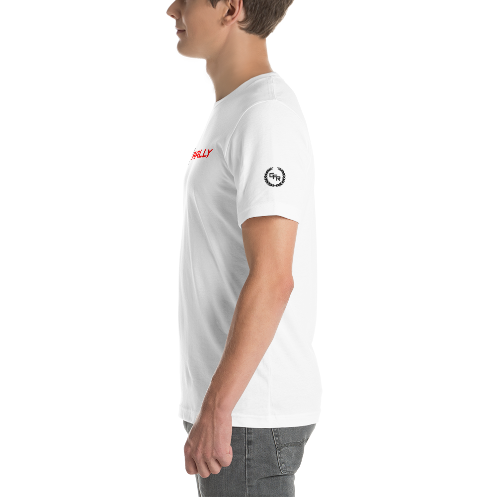 White Rally Box Logo Tee