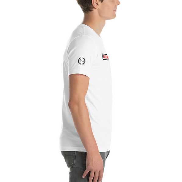 White Rally Box Logo Tee