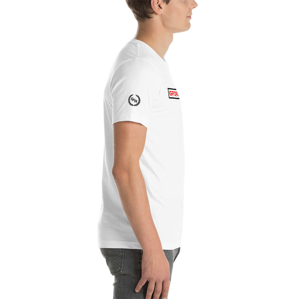 White Rally Box Logo Tee